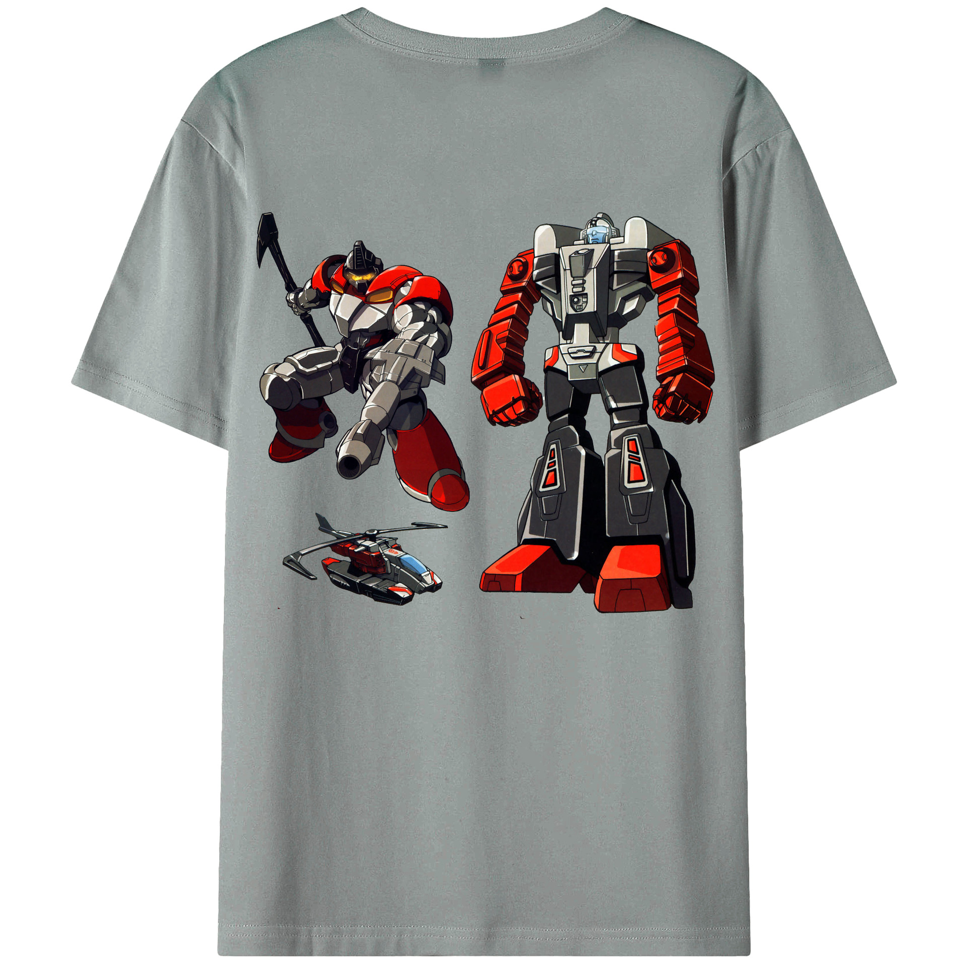 （画像用）  綿100％ メンズ半袖Tシャツ（バックプリント） 通気性